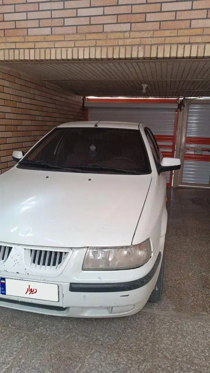 سمند معمولی مدل ۹۴بیرنگ سفید|خودرو سواری و وانت|میبد, |دیوار