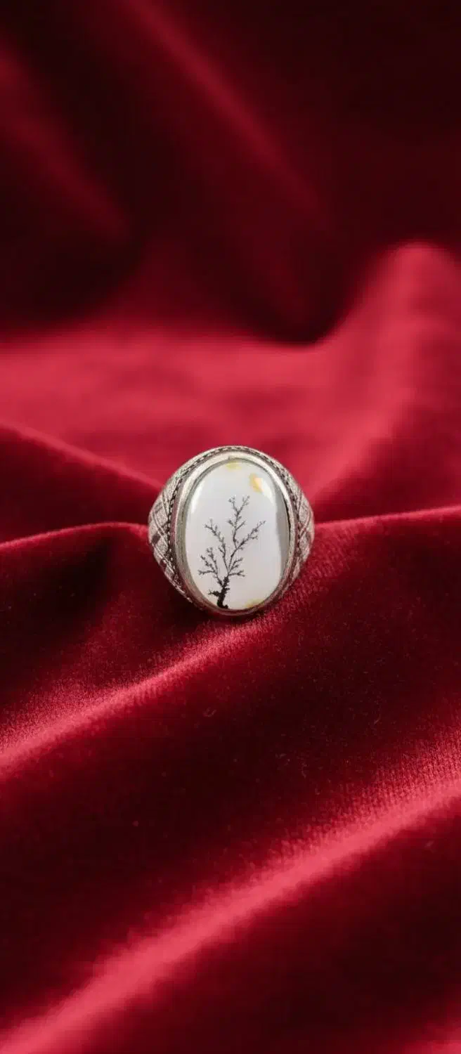 انگشتر شجرتک درخت یمن کلکسیونی|جواهرات|بندر امام خمینی, |دیوار