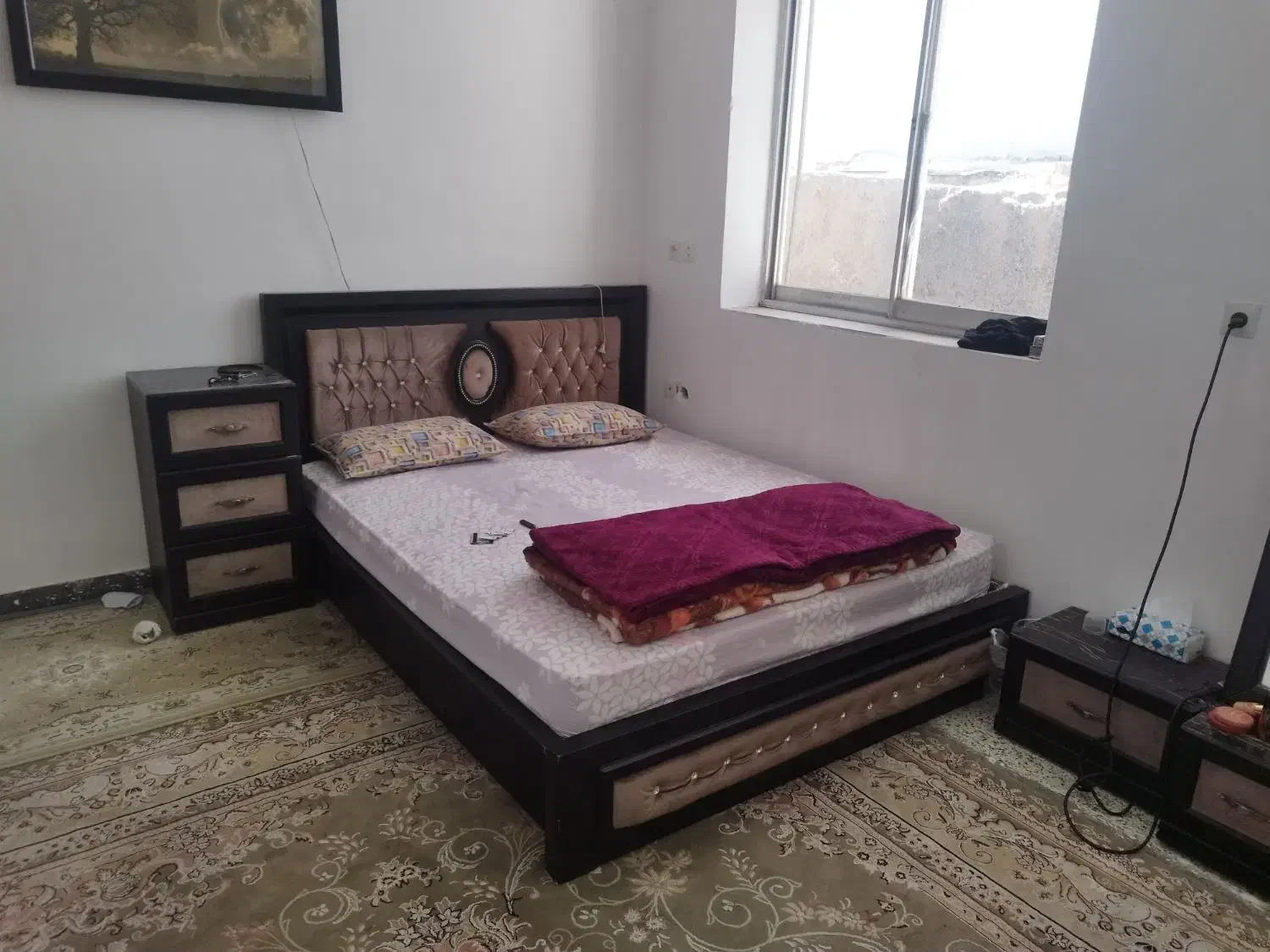 تخت خواب سرویس کامل|تخت و سرویس خواب|شاهرود, |دیوار