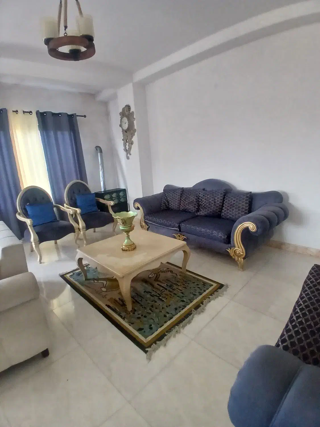 فروش مبل ۷نفره سالم|مبلمان خانگی و میز عسلی|محمودآباد, |دیوار