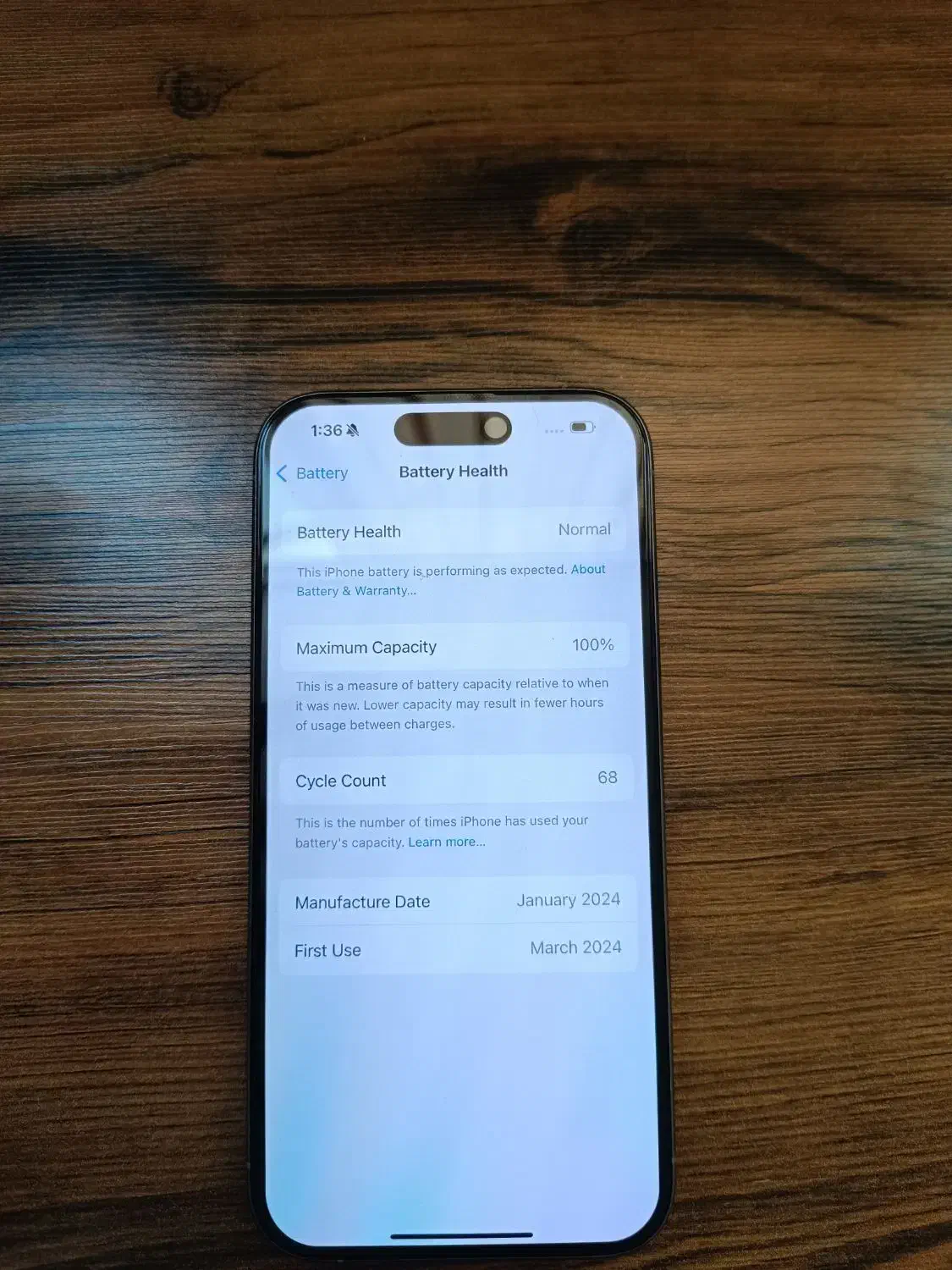 اپل iPhone 15 Pro با حافظهٔ ۲۵۶ گیگابایت|موبایل|شیراز, عادل آباد|دیوار