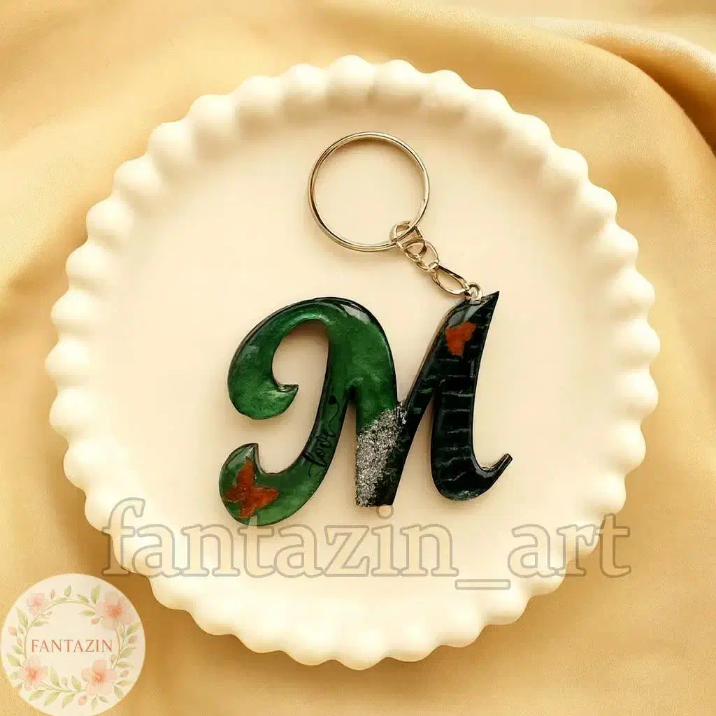 انواع سرکلیدی حروف رزینی|زیورآلات و اکسسوری|اصفهان, سودان|دیوار