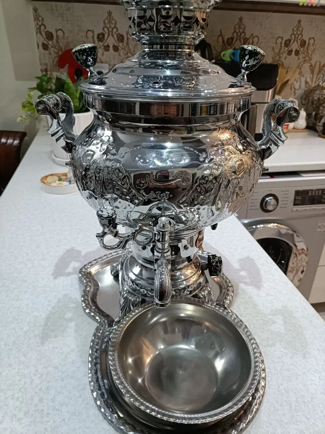 سماور گازی|سماور، چای‌ساز، قهوه‌ساز|تهران, شهرک ولیعصر شمالی|دیوار