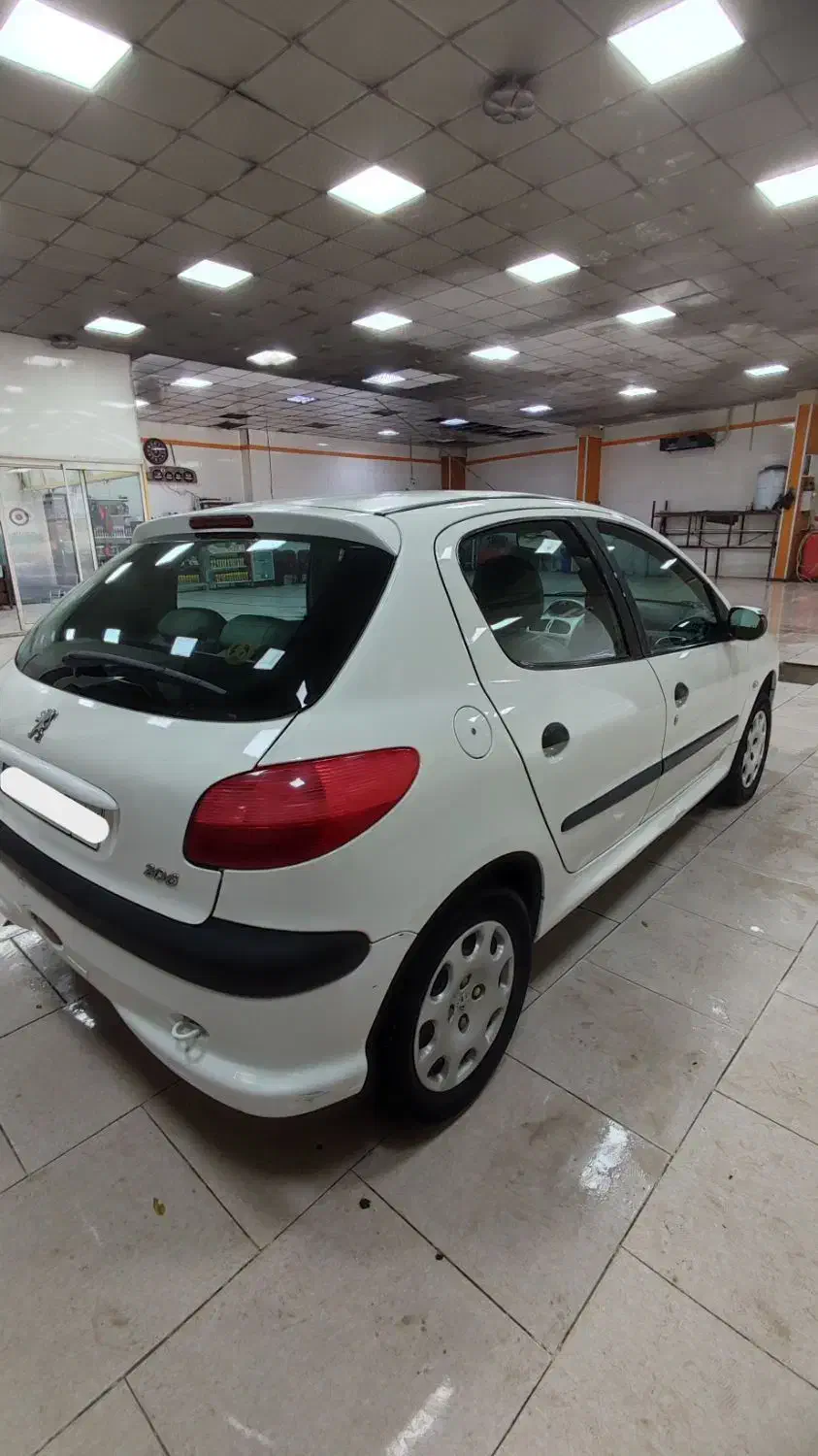 پژو206سال89|خودرو سواری و وانت|کاشان, شهرک خاتم الانبیا (مسکن ملی کاشان)|دیوار