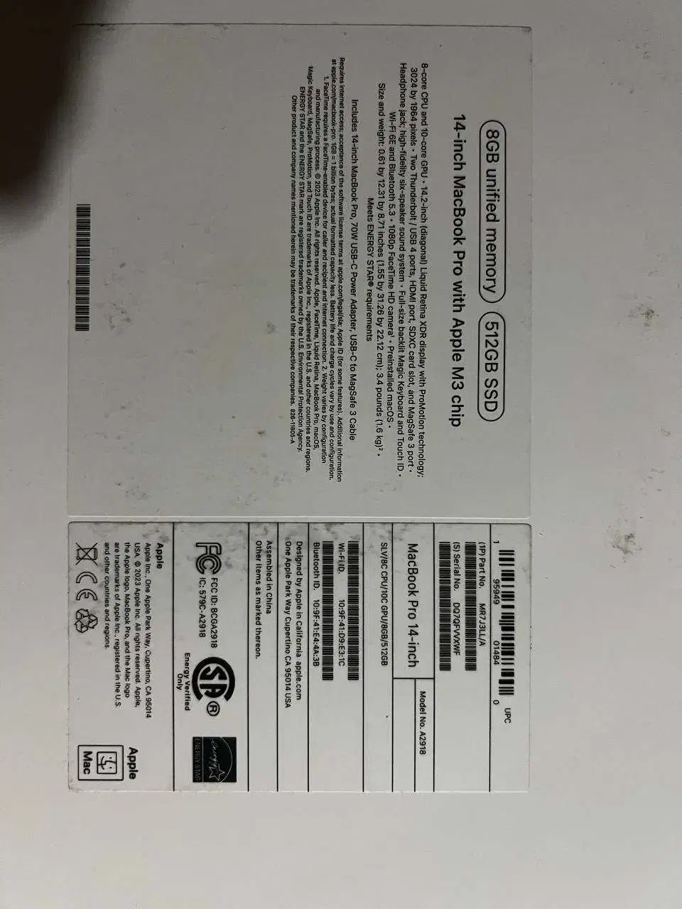 MacBook Pro M3|رایانه همراه|تهران, چوب تراش|دیوار