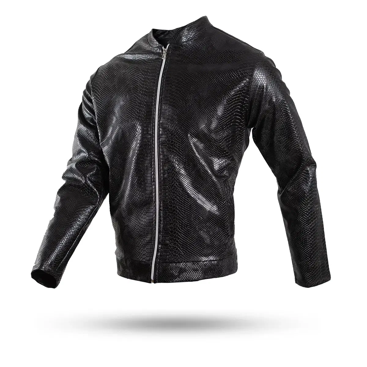 کاپشن چرم طرح پوست مار ساده.پرداخت در محل|لباس|شیراز, تندگویان|دیوار