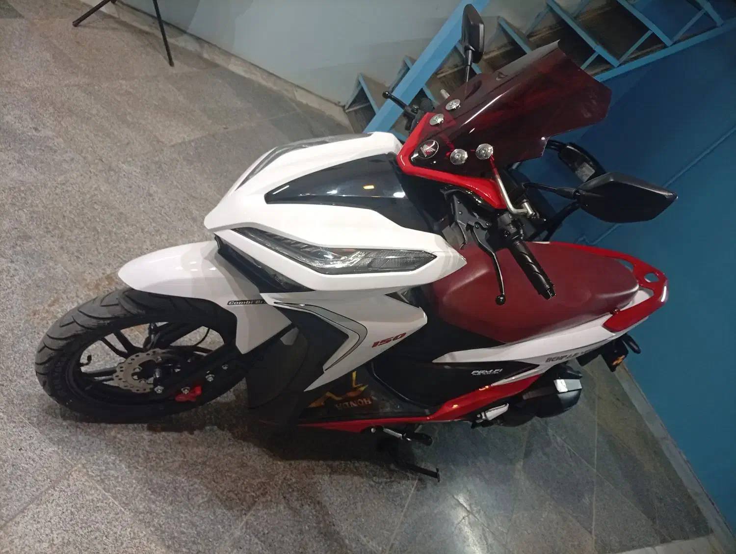 کلیک1404بهپر ۱۵۰ خشک (،چک،معاوضه با هندا و تریل)|موتورسیکلت|مشهد, توس (بلوار توس)|دیوار