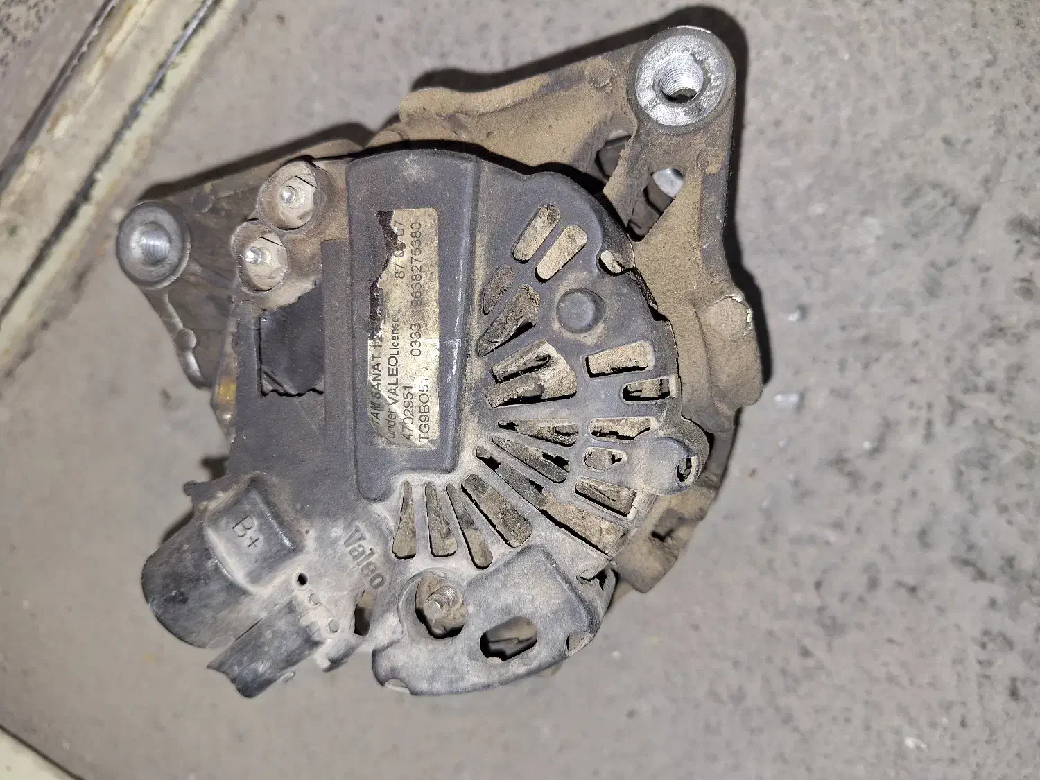 دینام ۹۰ آمپر ۲۰۶|قطعات یدکی و لوازم جانبی|محمدیه-قزوین, |دیوار