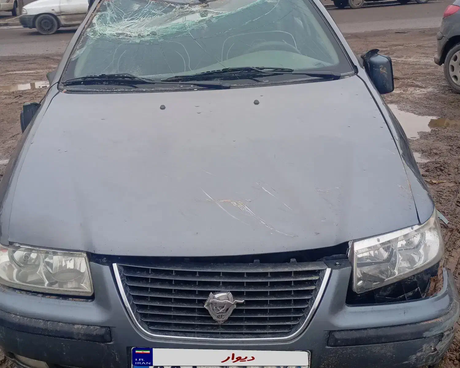 سمند 94 تصادفی|خودرو سواری و وانت|زنجان, |دیوار