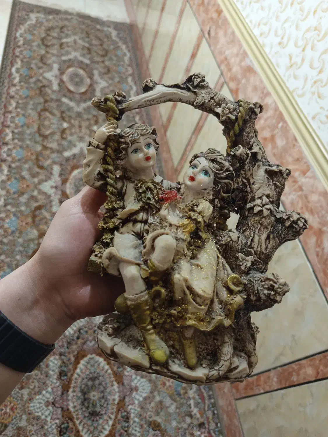 ساعت و مجسمه های دکوری|مجسمه، تندیس، ماکت|اهواز, بهارستان|دیوار