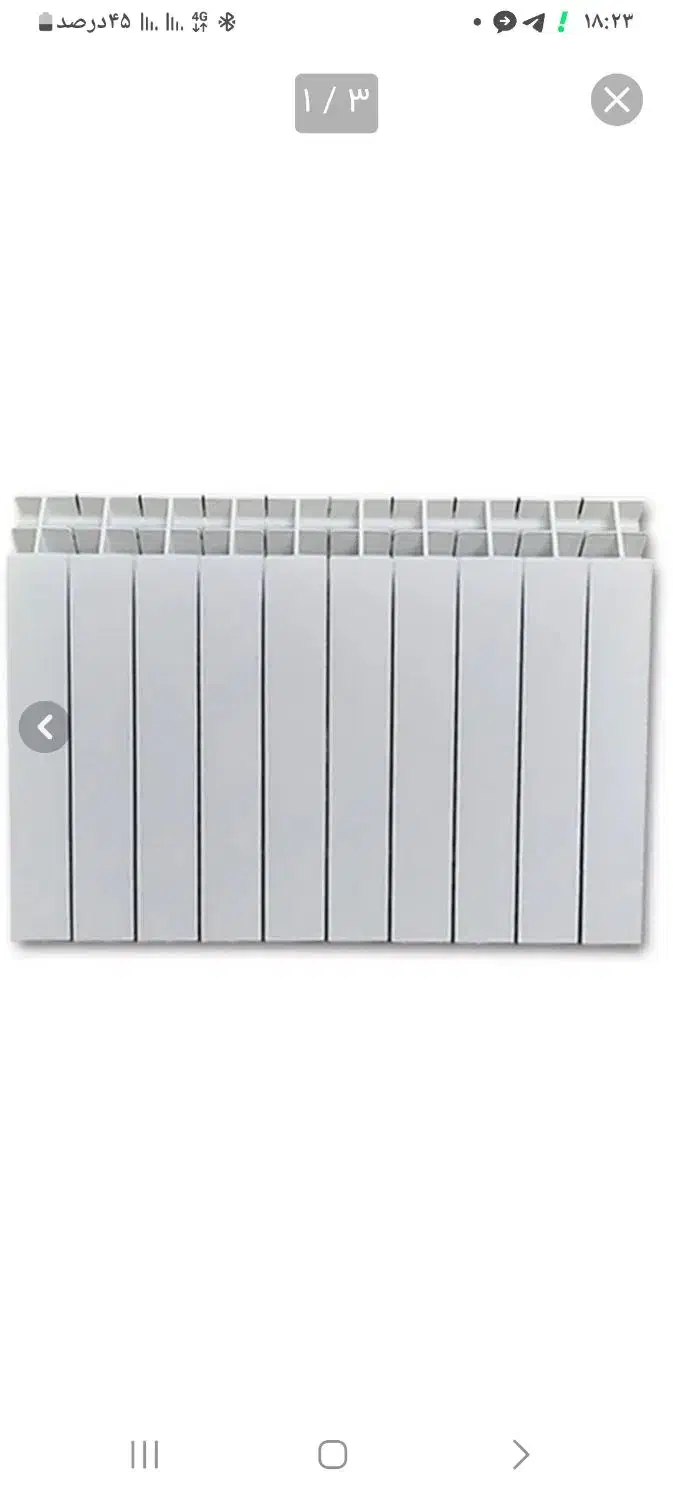 رادیاتور آلومینیوم ایران رادیاتور مدل سولار|آبگرمکن، پکیج، شوفاژ|اراک, |دیوار