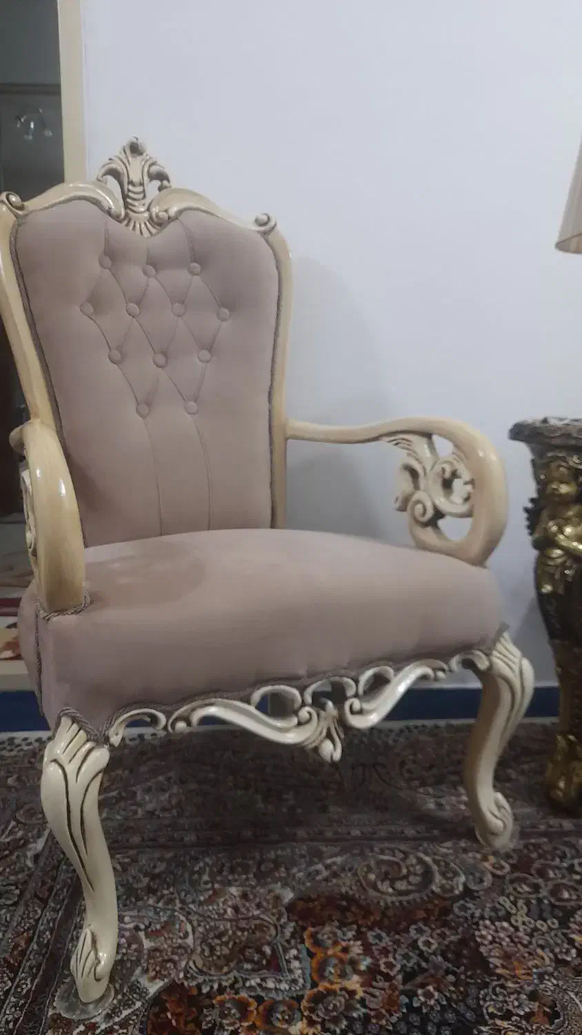 مبلمان ۷نفره در حد نو|مبلمان خانگی و میز عسلی|الیگودرز, |دیوار