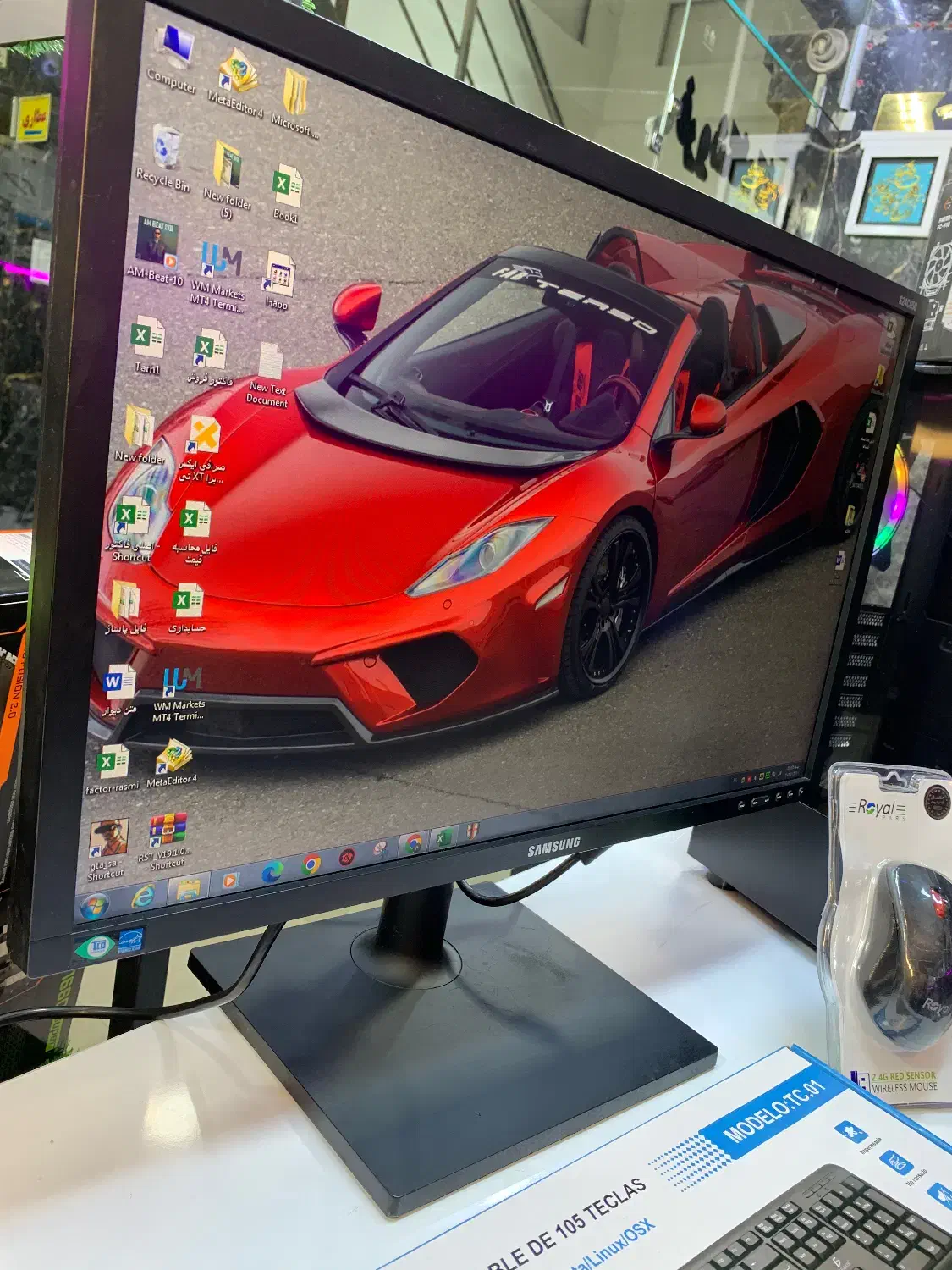 پک‌گیمینگ 9400 کیس و مانیتور|رایانه رومیزی|اهواز, گلستان|دیوار