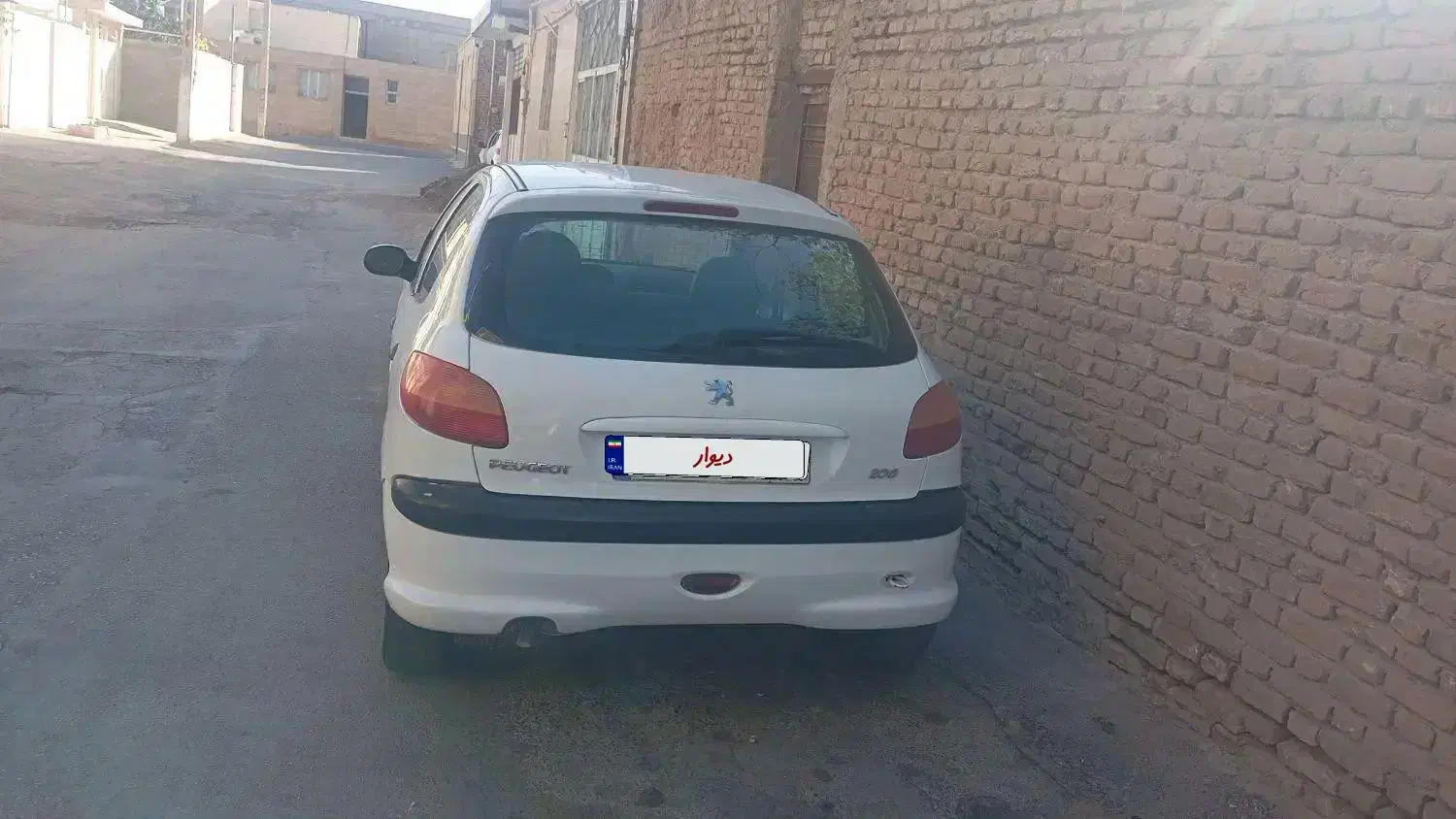 پژو ۲۰۶ تیپ ۲ مدل ۸۹|خودرو سواری و وانت|کرمان, |دیوار