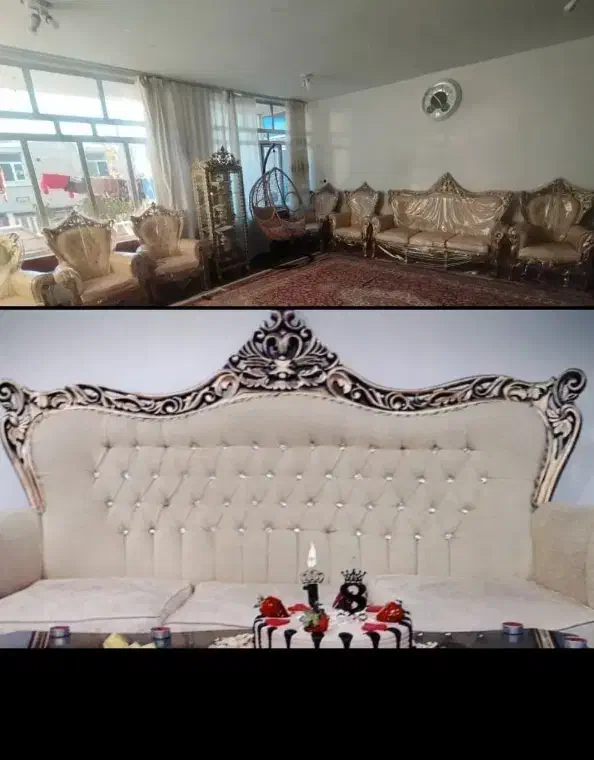 فروش مبل سلطنتی|مبلمان خانگی و میز عسلی|داران, |دیوار