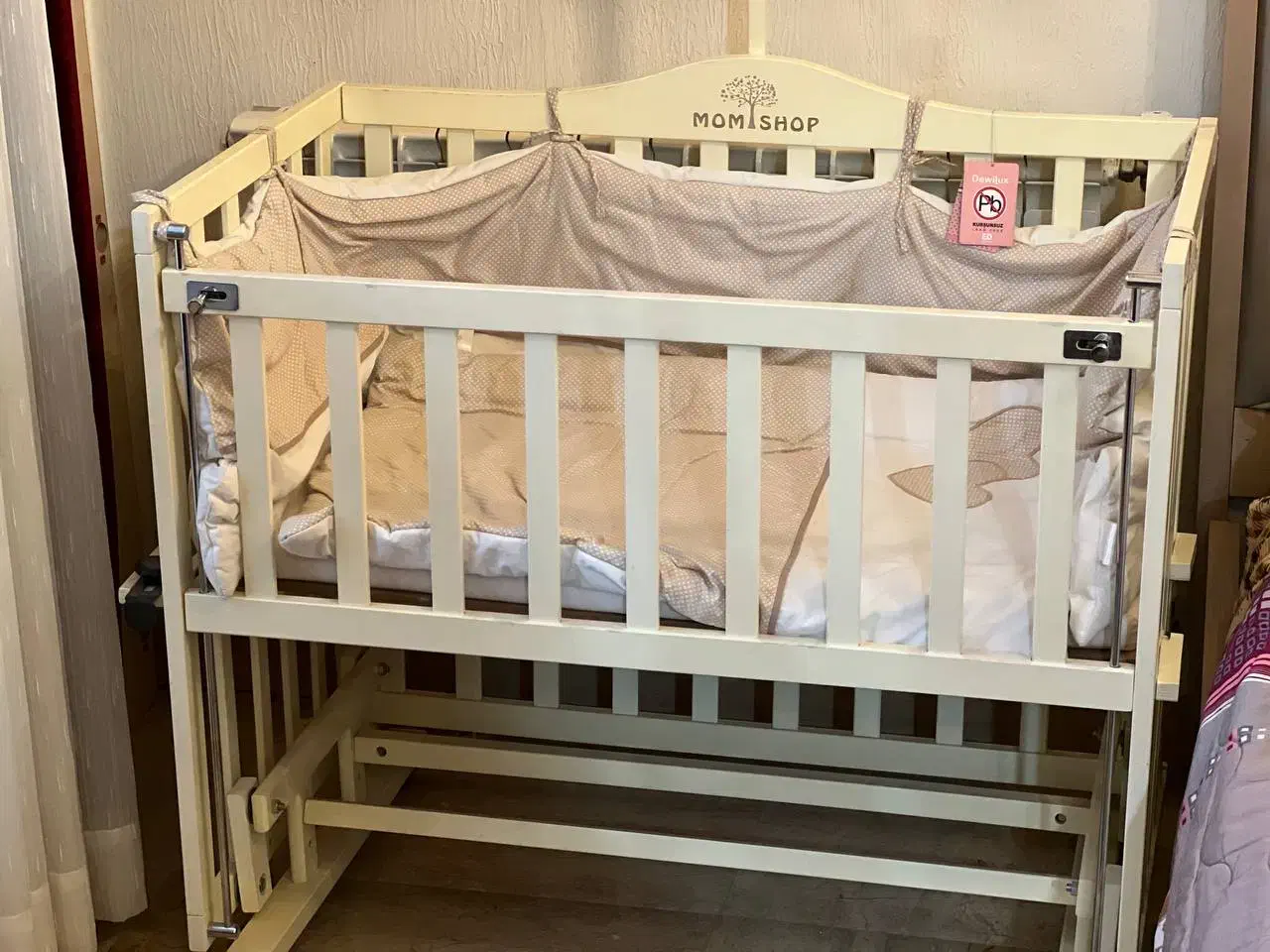 تخت کنار مادر برند ترکیه Mom Shop درحدنو|تخت و صندلی بچه|تهران, پونک|دیوار