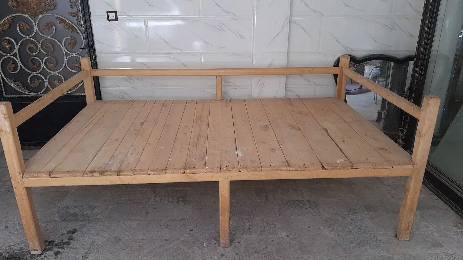 تخت چوبی|تخت و سرویس خواب|خوانسار, |دیوار