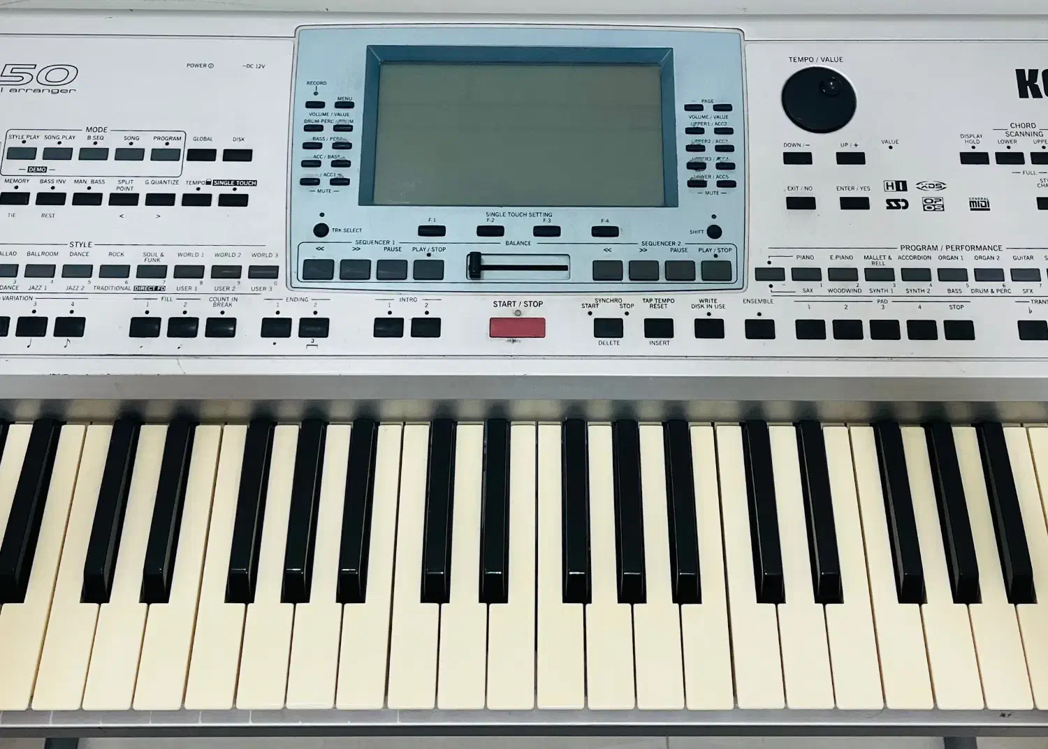 ارگ pa 50 تبدیل 80 با بروز ترین ریتم ها|پیانو، کیبورد، آکاردئون|مشهد, امامیه (شهرک غرب)|دیوار