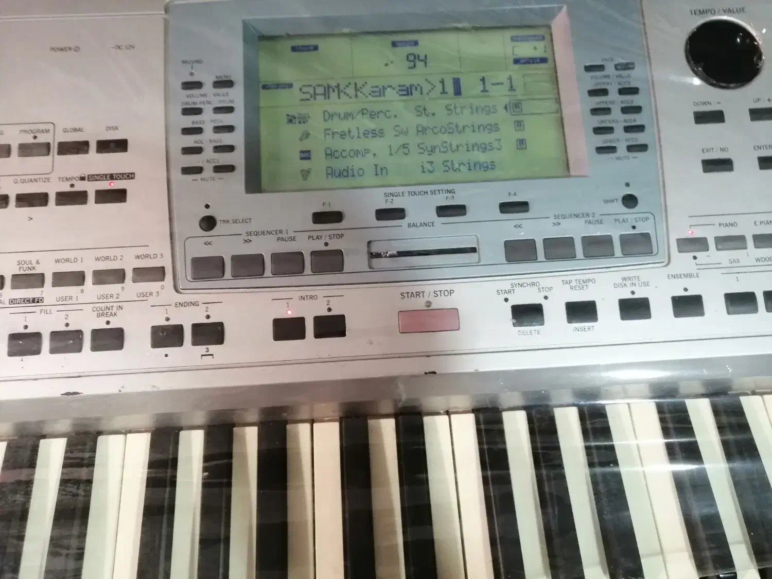 ارگ 50 تبدیل به 80|پیانو، کیبورد، آکاردئون|قم, زند آباد|دیوار