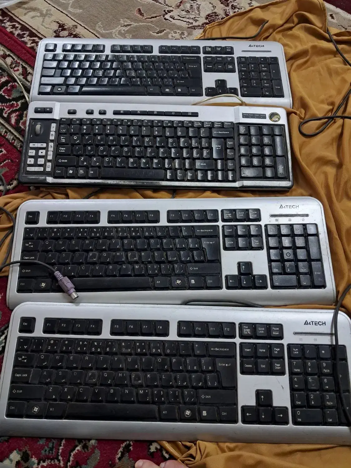 کیبورد a4tech|قطعات و لوازم جانبی رایانه|رشت, سلیمانداراب|دیوار