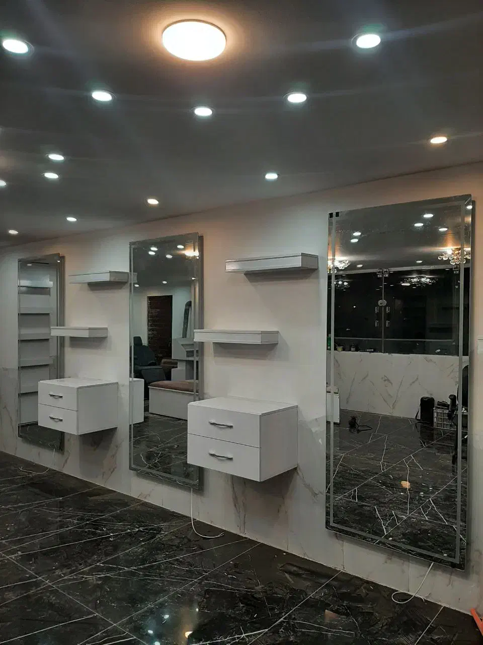 آینه دکوراتیو و بک لایت|آینه|بابل, |دیوار