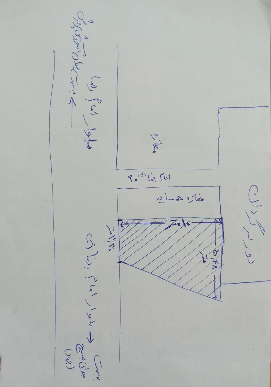 فروش زمین تجاری|فروش زمین و ملک کلنگی|بردسکن, |دیوار