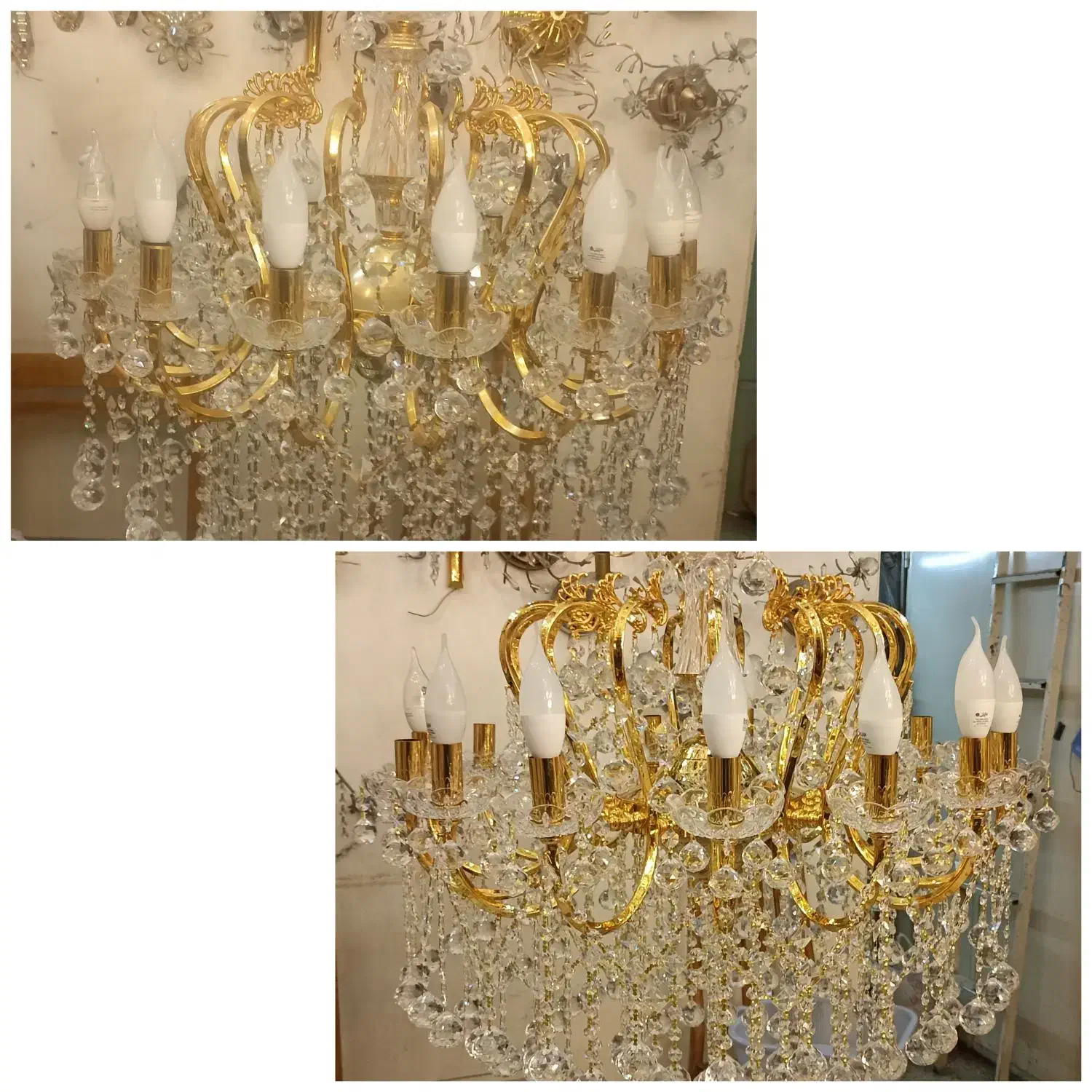 تعمیرات و بازسازی تخصصی انواع لوستر|خدمات پیشه و مهارت|تهران, شارق|دیوار