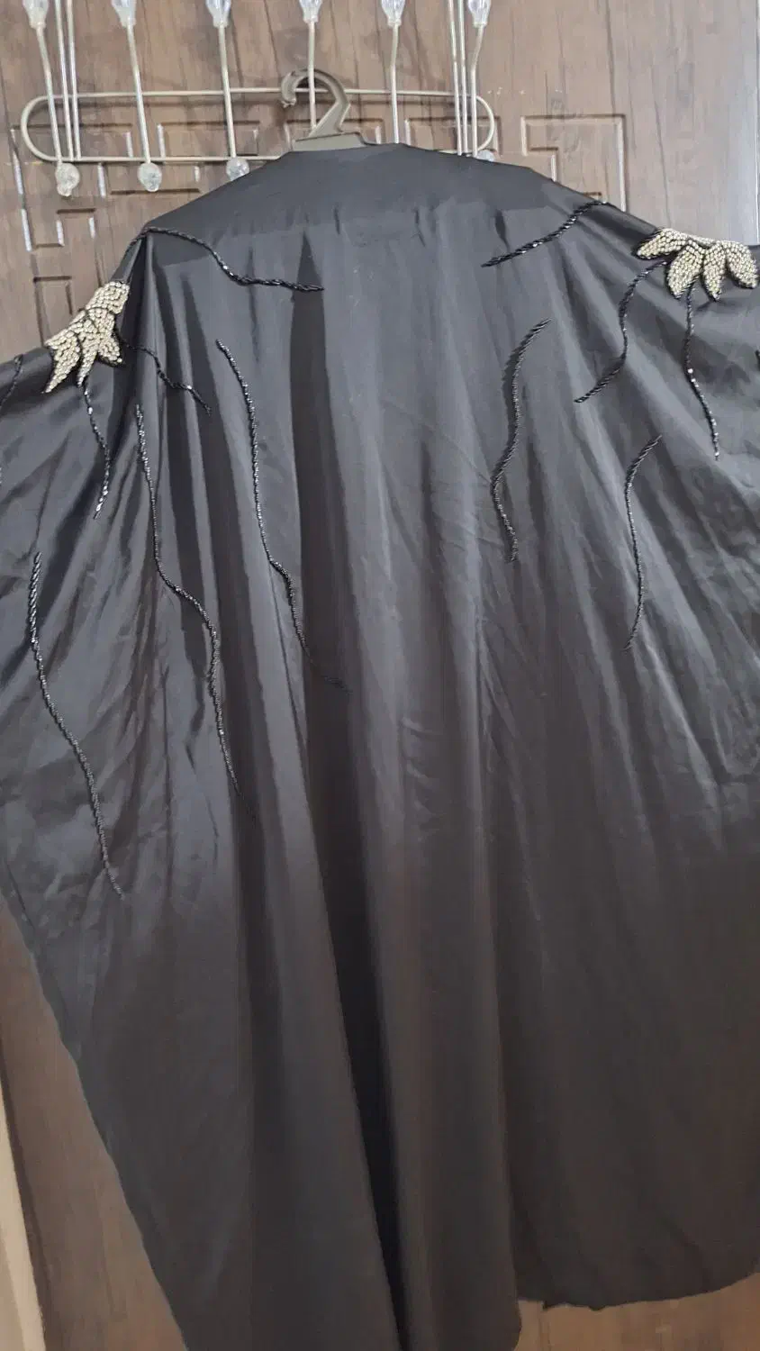 مانتو عبایی نگین کارشده|لباس|صفادشت, |دیوار