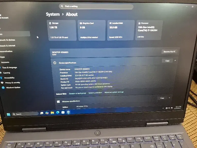 لب تاپ لنوو loq قدرتمند و گیمینگ|رایانه همراه|دزفول, |دیوار