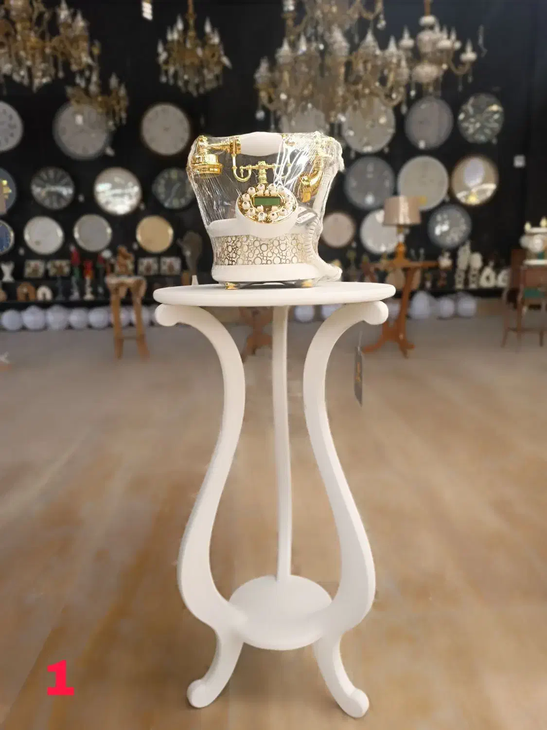 میز دکوری تلفن با طراحی شیک و مینیمال|میز تلفن|آستانه اشرفیه, |دیوار