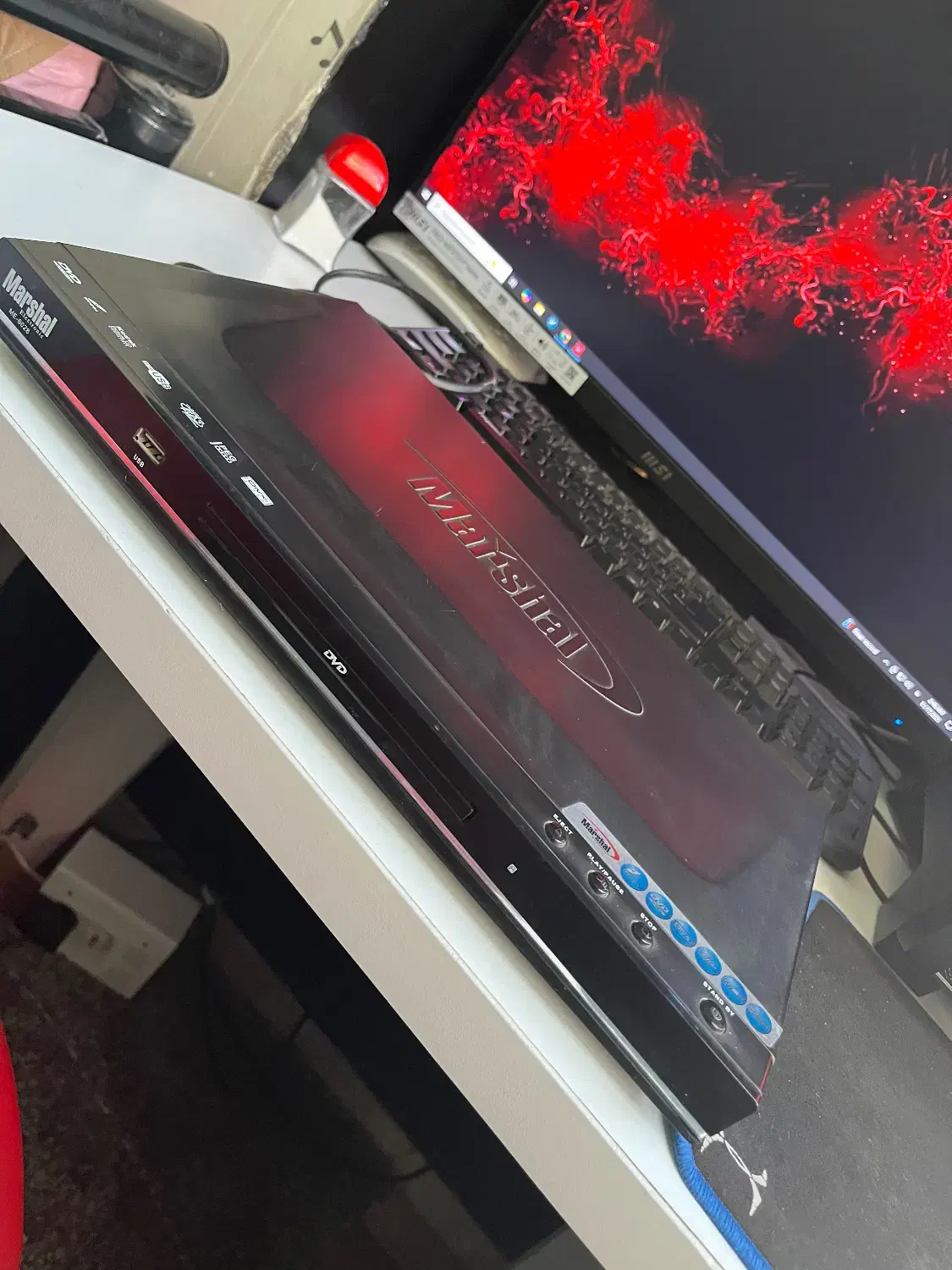 پخش کننده DVD دی وی دی و ویدیو مارشال|پخش‌کننده DVD و ویدیو|اراک, |دیوار