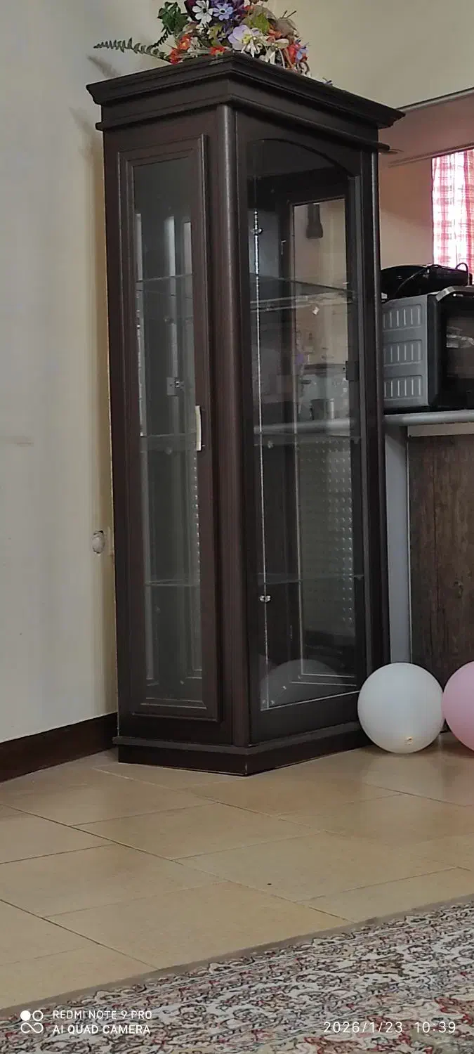 بوفه چوبی|بوفه، ویترین، کنسول|فومن, |دیوار