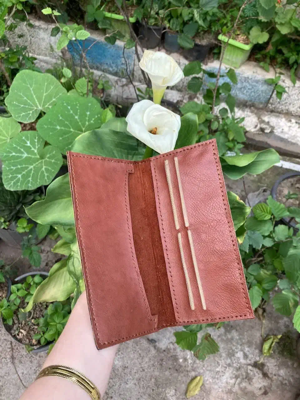 کیف پول چرم زنانه|کیف، کفش، کمربند|آستانه اشرفیه, |دیوار