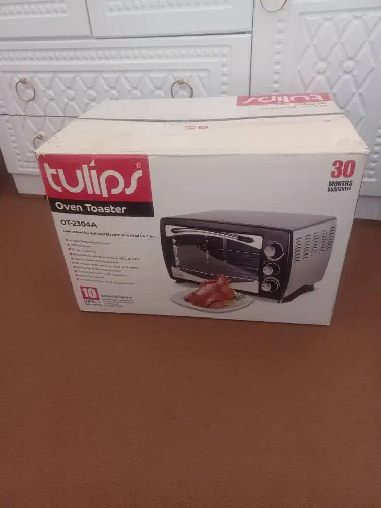 توستر تولیپس نو پلمپ|اجاق گاز و لوازم برقی پخت‌وپز|صدرا-فارس, فاز ۱|دیوار