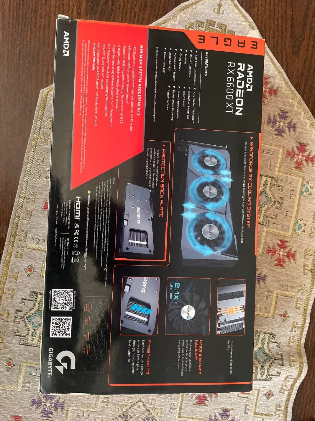 Rx 6600xt|قطعات و لوازم جانبی رایانه|بندرعباس, |دیوار