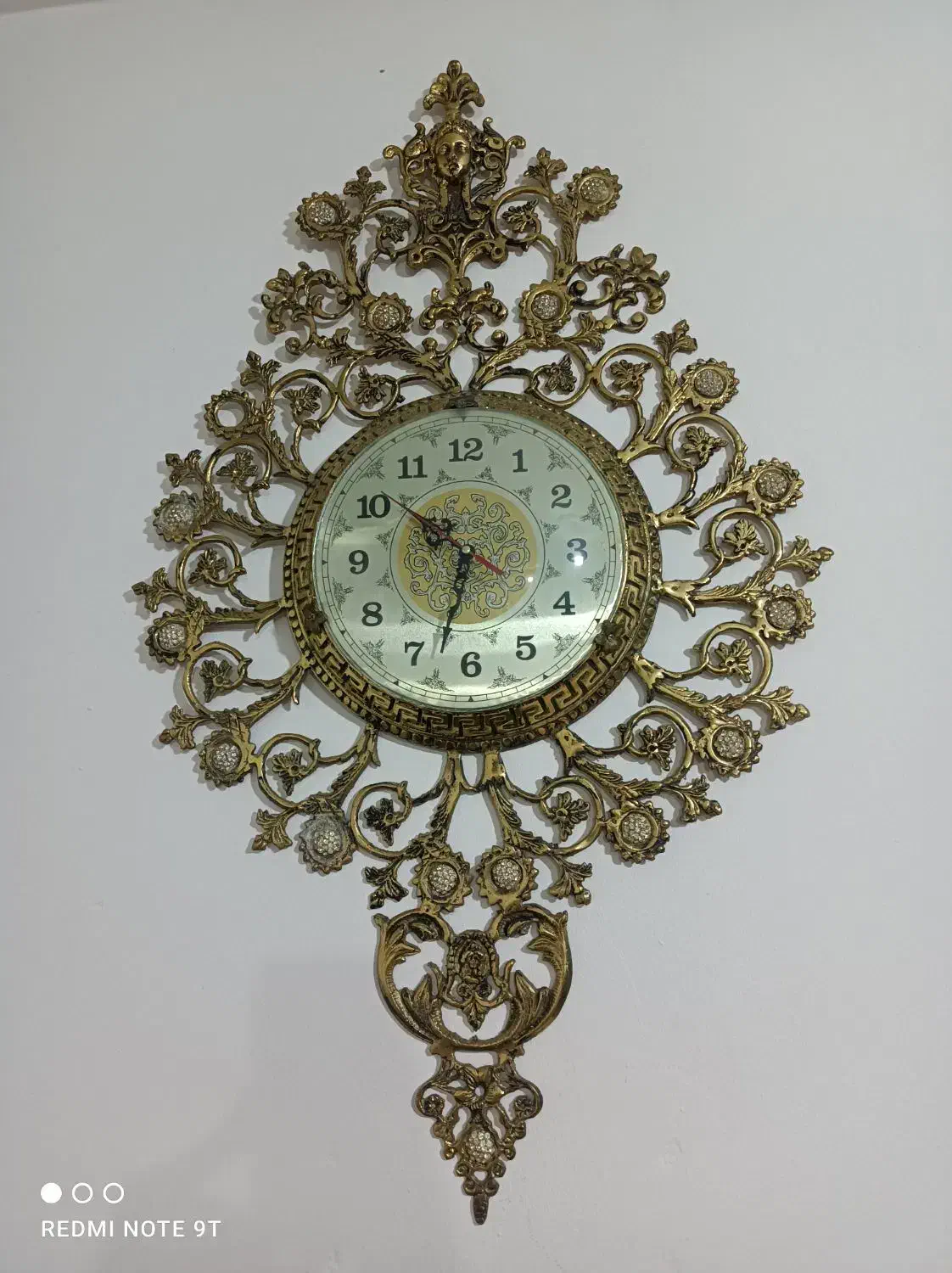 ساعت برنج|ساعت دیواری و تزئینی|همدان, |دیوار