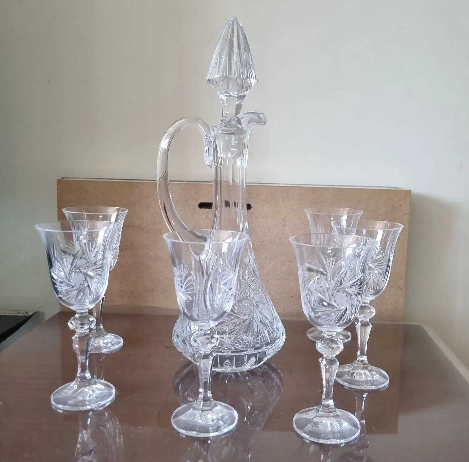 کریستال اصل چک|ظروف سرو و پذیرایی|تهران, باغ فیض|دیوار