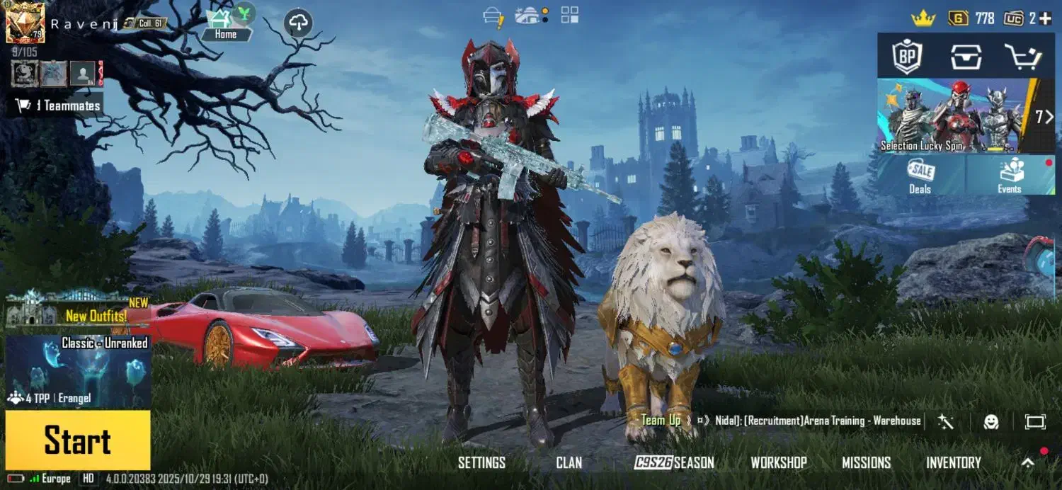 اکانت پابجی موبایل( باواسطه mi6 shop)|کنسول، بازی ویدئویی و آنلاین|تهران, شادمان|دیوار