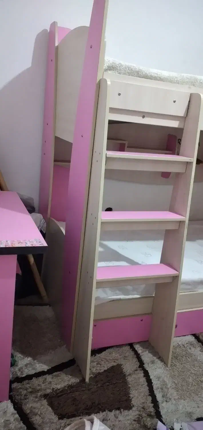 تخت خواب دوطبقه نوجوان|تخت و سرویس خواب|ملارد, |دیوار