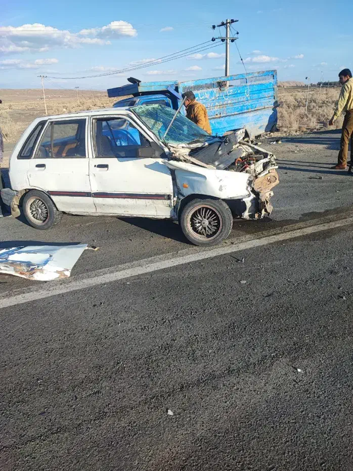 هاچ بک مدل۷۳ تصادفی|خودرو سواری و وانت|بیرجند, |دیوار