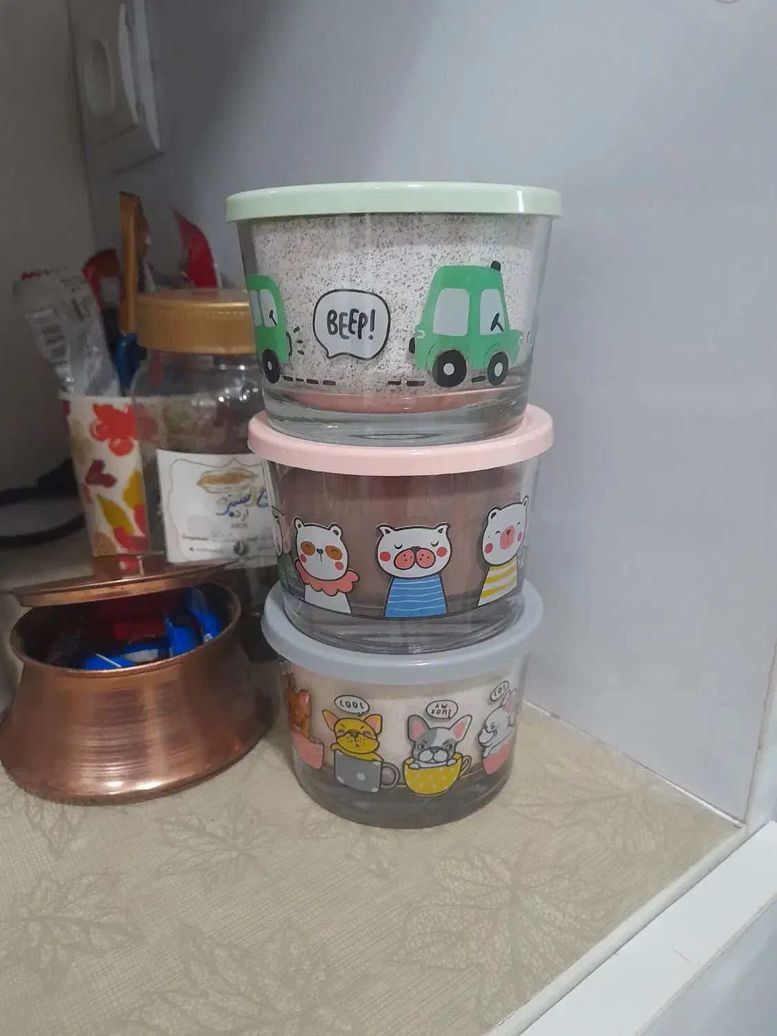 ظرف ۳ تیکه لیمون|ظروف نگهدارنده، پلاستیکی، یک‌بارمصرف|اصفهان, بهارستان|دیوار