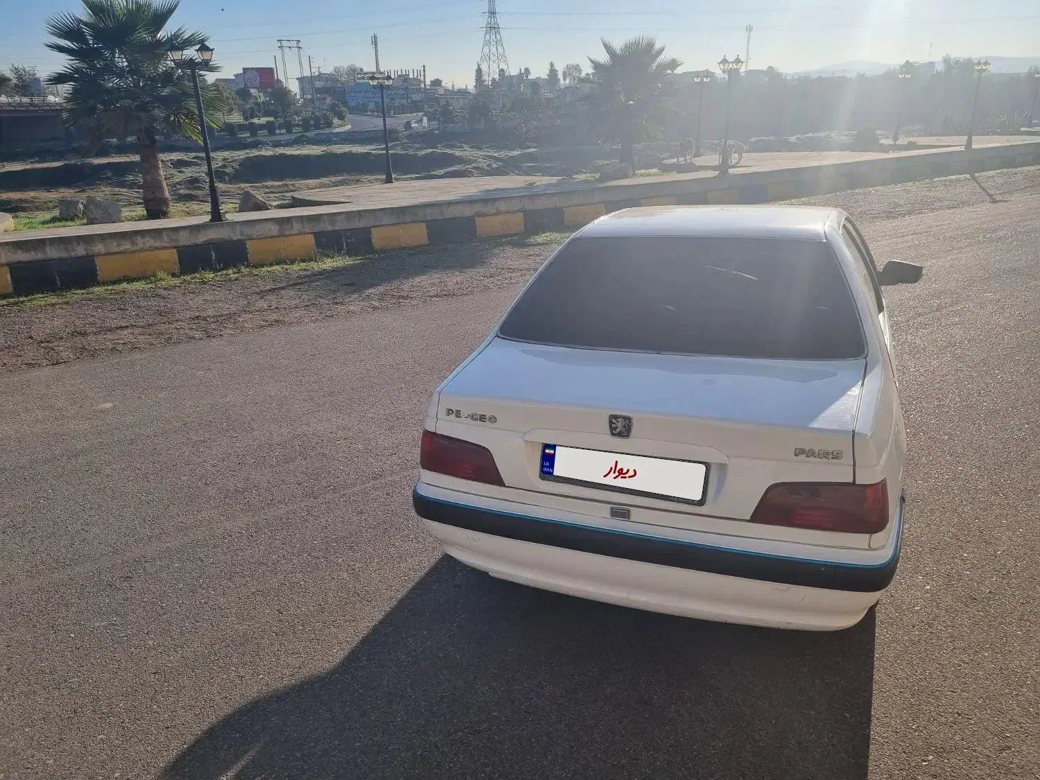 پژو پارس مدل ۸۷ سفید|خودرو سواری و وانت|قائمشهر, |دیوار
