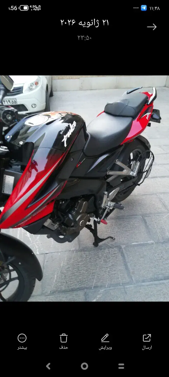 موتور ns200|موتورسیکلت|تهران, شیخ هادی|دیوار