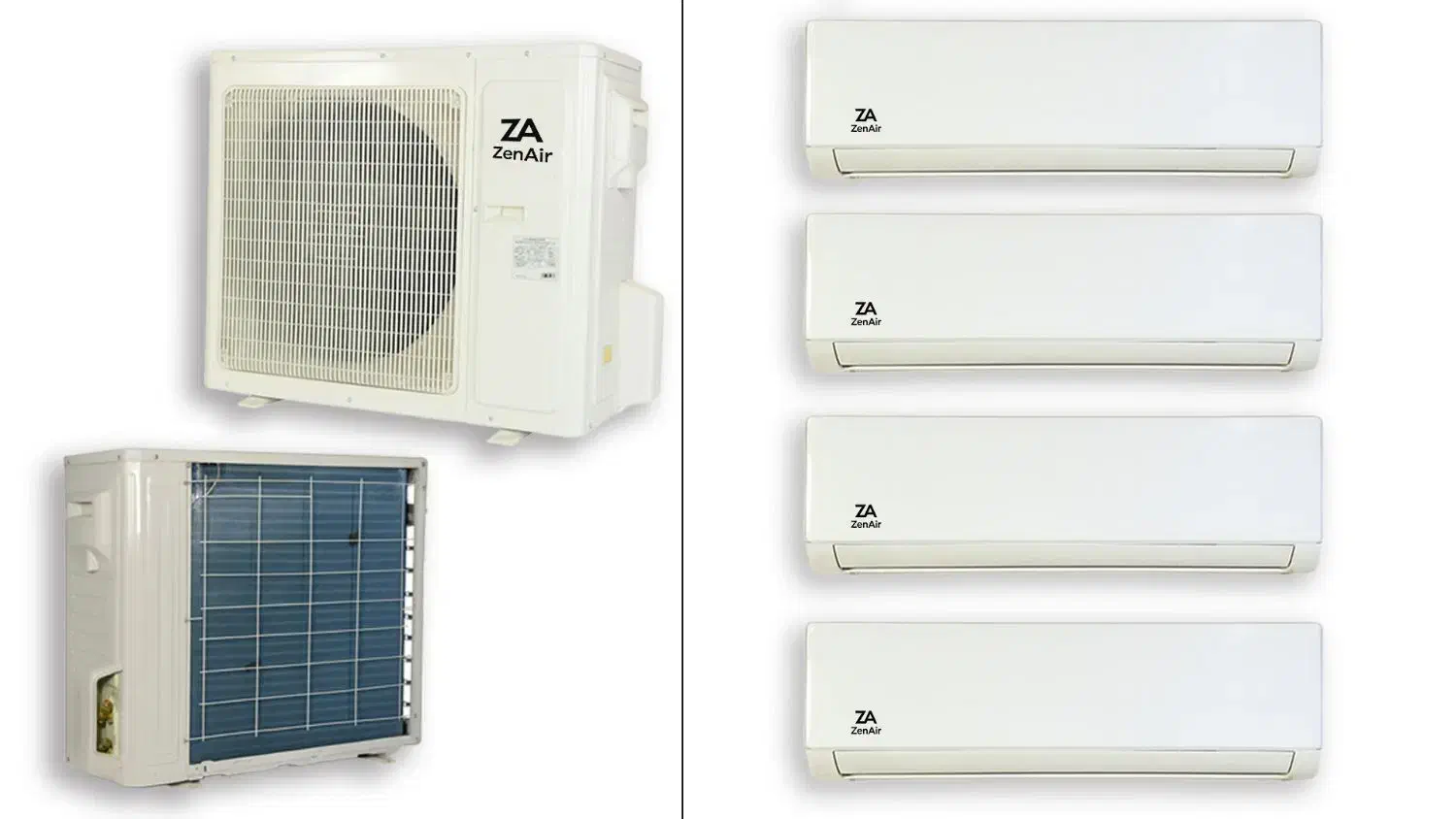 اسپیلت های چند پنله|کولر گازی و فن‌کوئل|اصفهان, جامی|دیوار