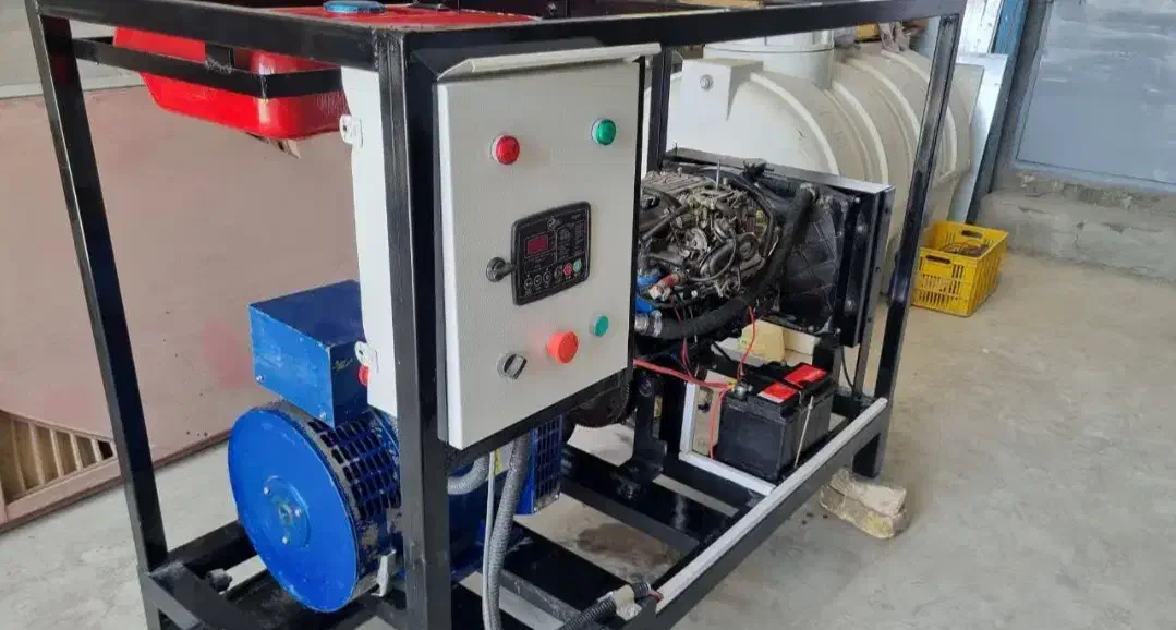 ژنراتور 15 کاوا بنزینی|ماشین‌آلات صنعتی|شهرضا, |دیوار