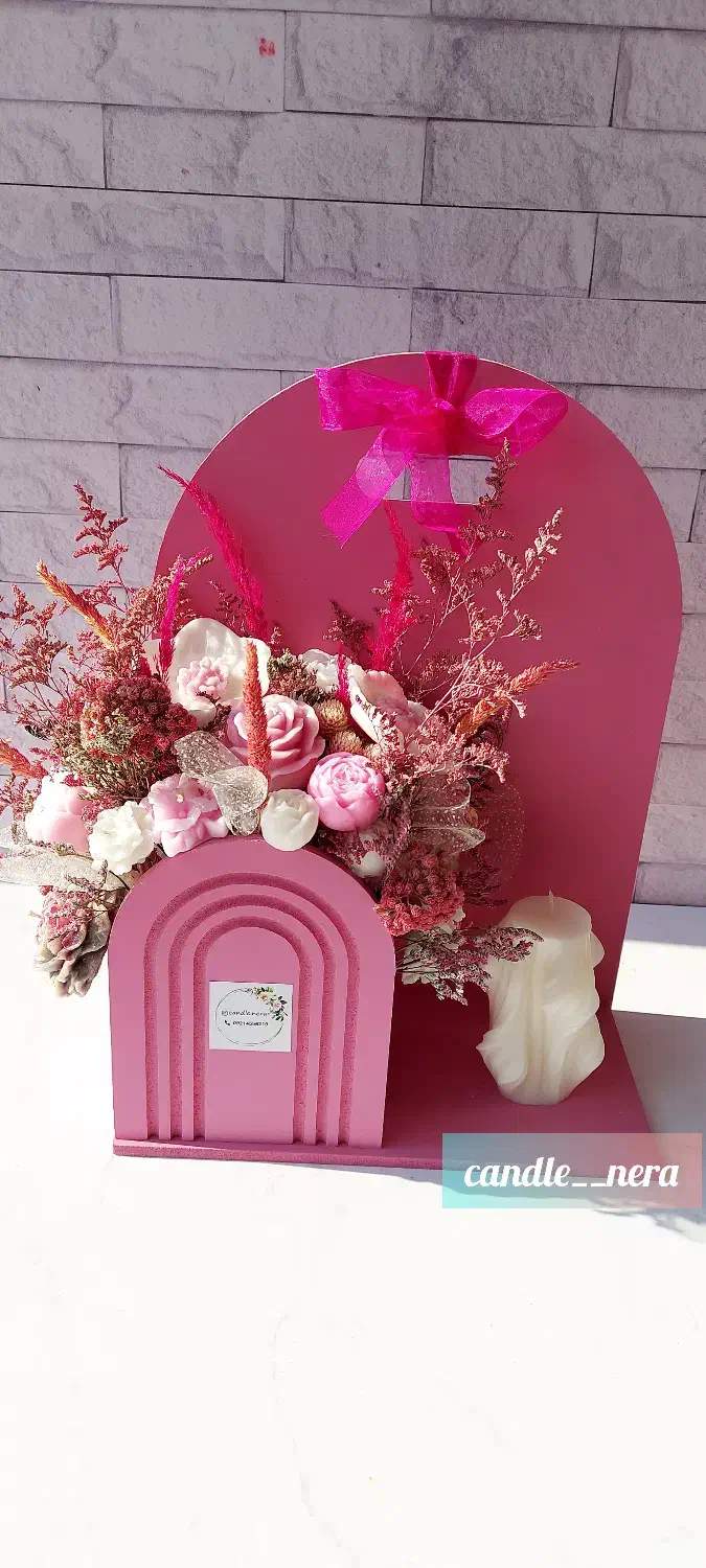 باکس گل شمع|صنایع دستی و سایر لوازم تزئینی|آمل, |دیوار