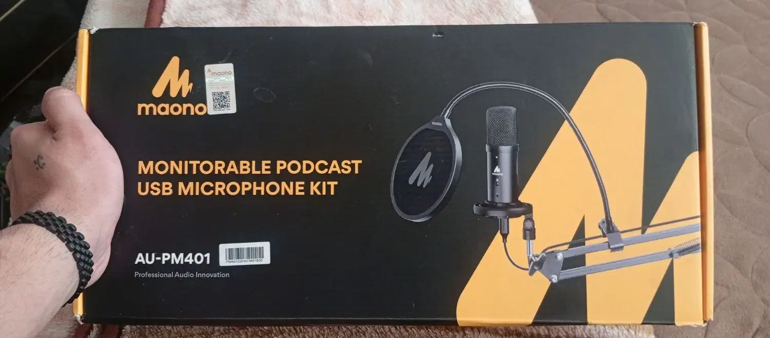 میکروفون استودیویی au-pm401|صوتی و تصویری|ری, فیروزآبادی|دیوار