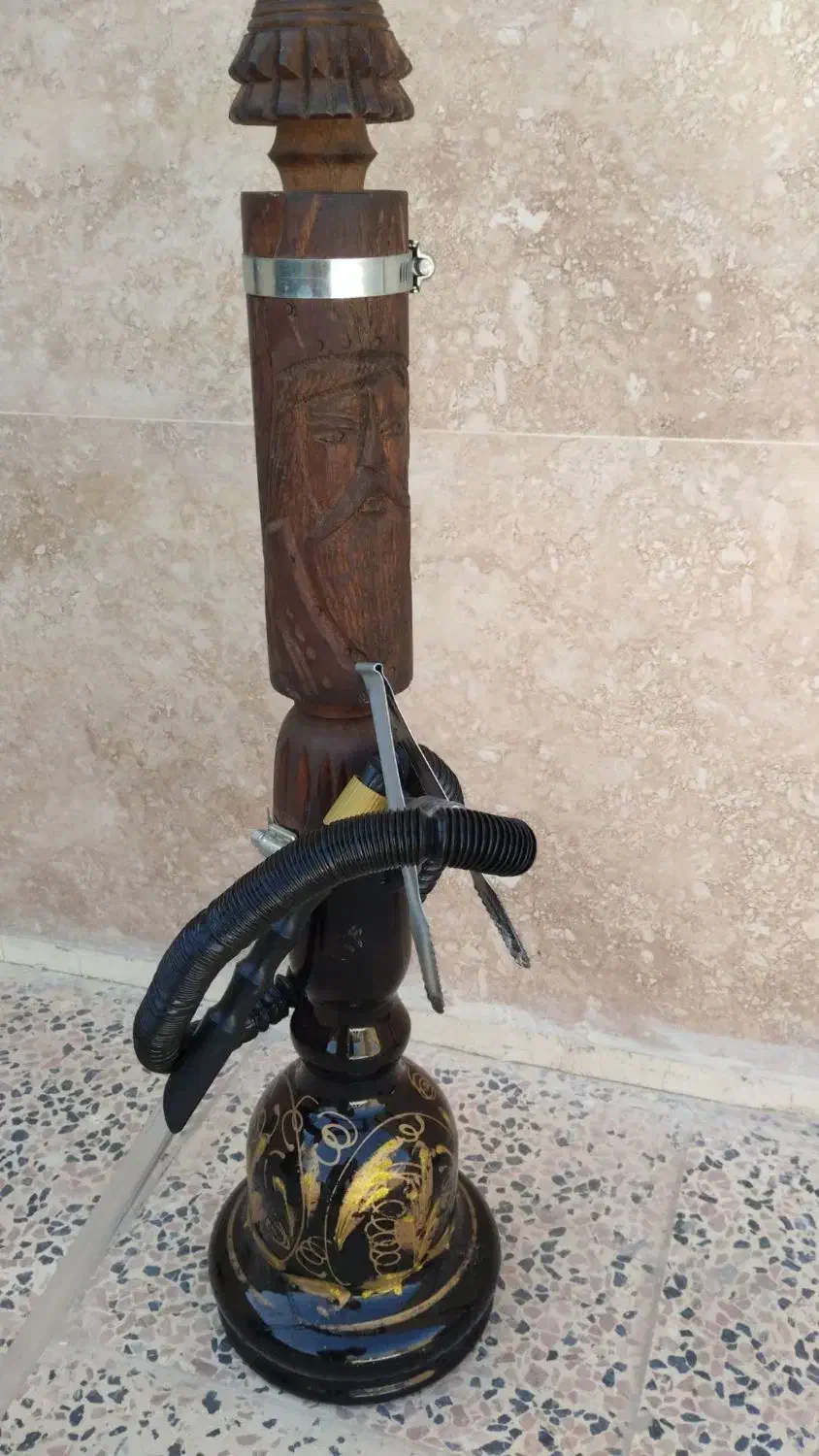 قلیون چوب گردو|کلکسیون و سرگرمی|تربتحیدریه, پایانه مسافربری تربت حیدریه|دیوار