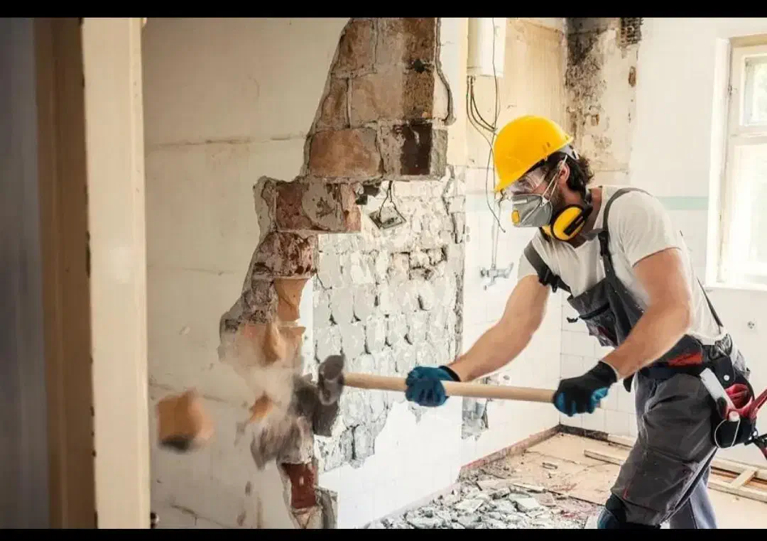 تخریب ساختمان با نیرویه جوان|خدمات پیشه و مهارت|رشت, پل تالشان|دیوار