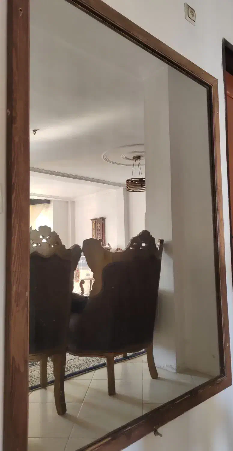 آینه قدی  قاب گردو|آینه|نوشهر, |دیوار